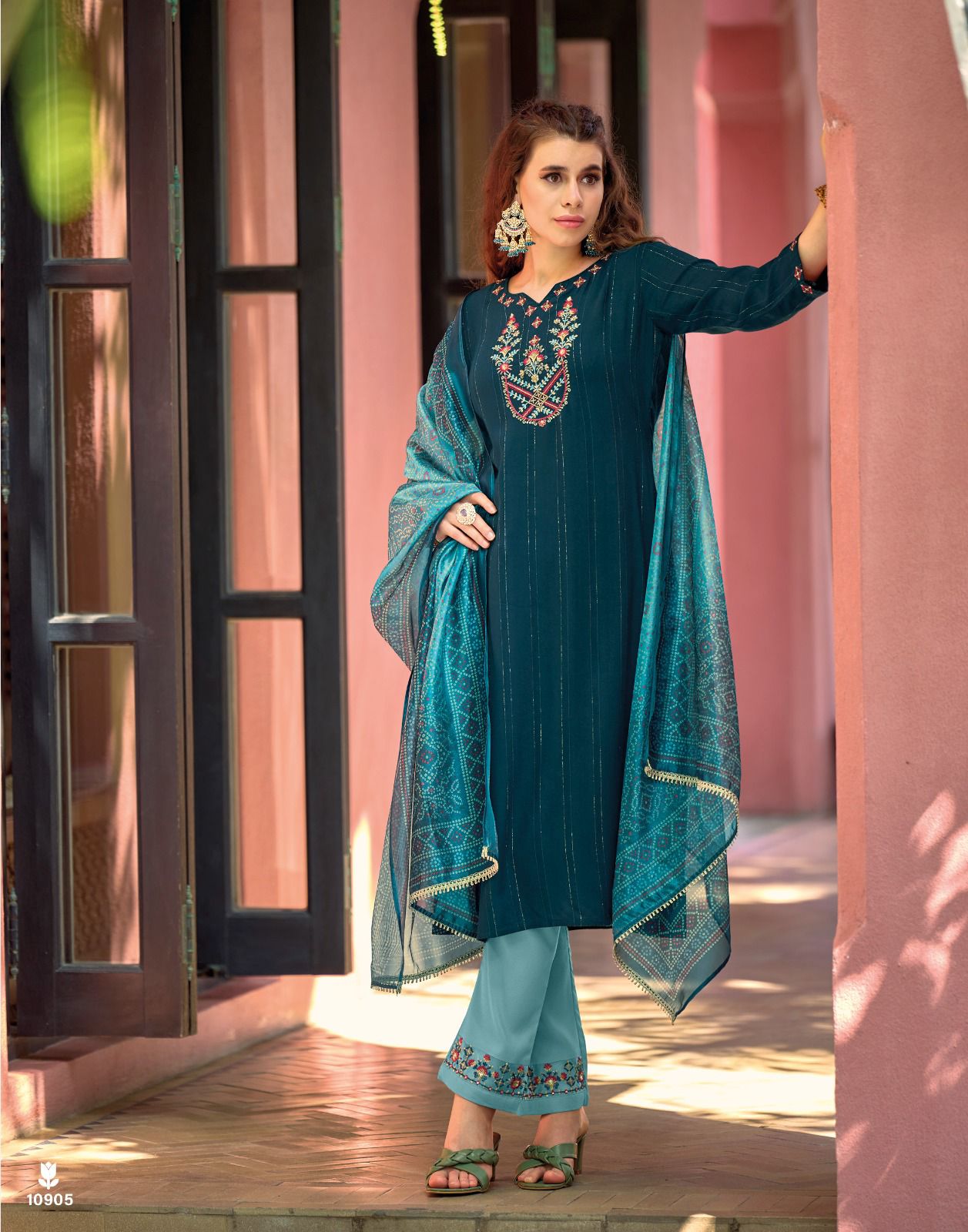 Bandhej Lily And Lali 10901-10906 Readymade Salwar Suits Catalog